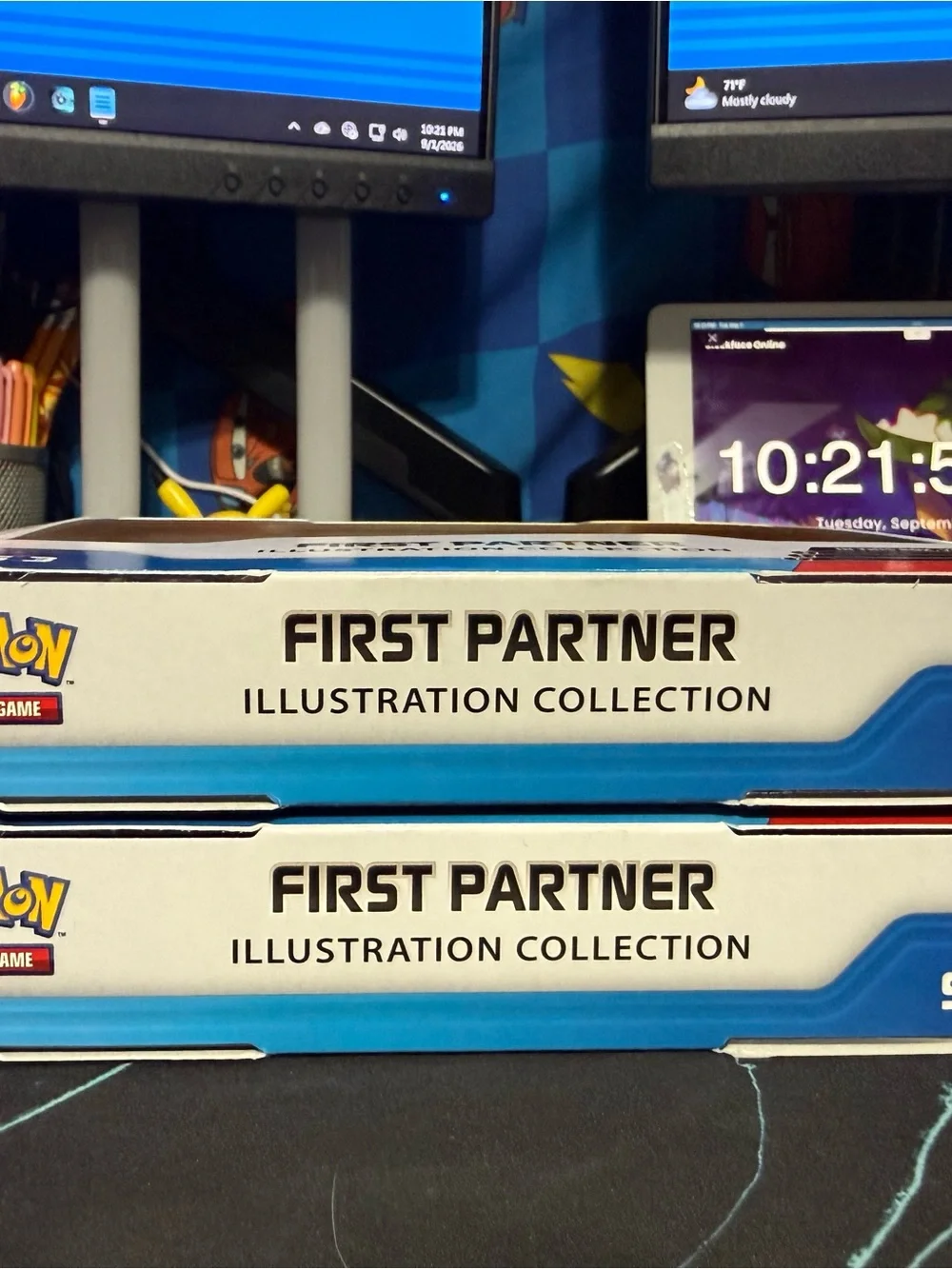 Pokemon First Partner Illustration Collection - Blue, Green & White